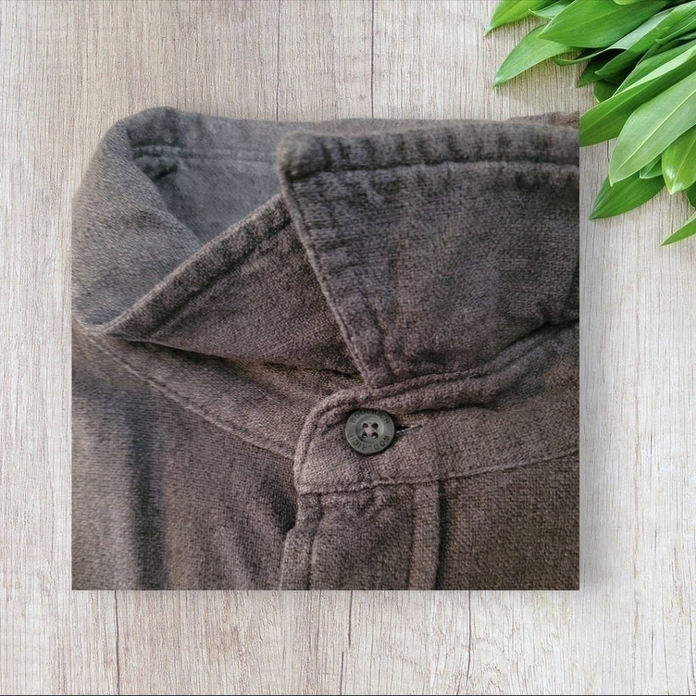 Woolrich Men's Size XL Gray Button Up Shirt - Picture 6 of 7
